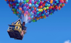 BALLOONS & FLOATING HOUSE Film 'UP' (2009) Directed By PETE DOCTER & BOB PETERSON 28 May 2009 SAE18281 Allstar Collection/PIXAR **WARNING** This photograph can only be reproduced by publications in conjunction with the promotion of the above film. A Mandatory Credit To PIXAR is Required. For Printed Editorial Use Only, NO online or internet use.